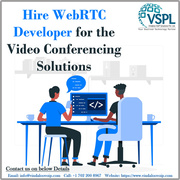 Hire WebRTC Developer for the Video Conferencing Solutions – VSPL